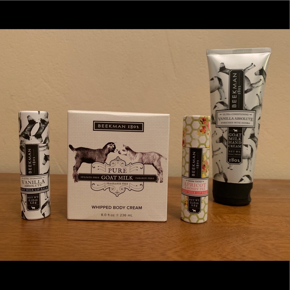 Beekman 1802 skin care set